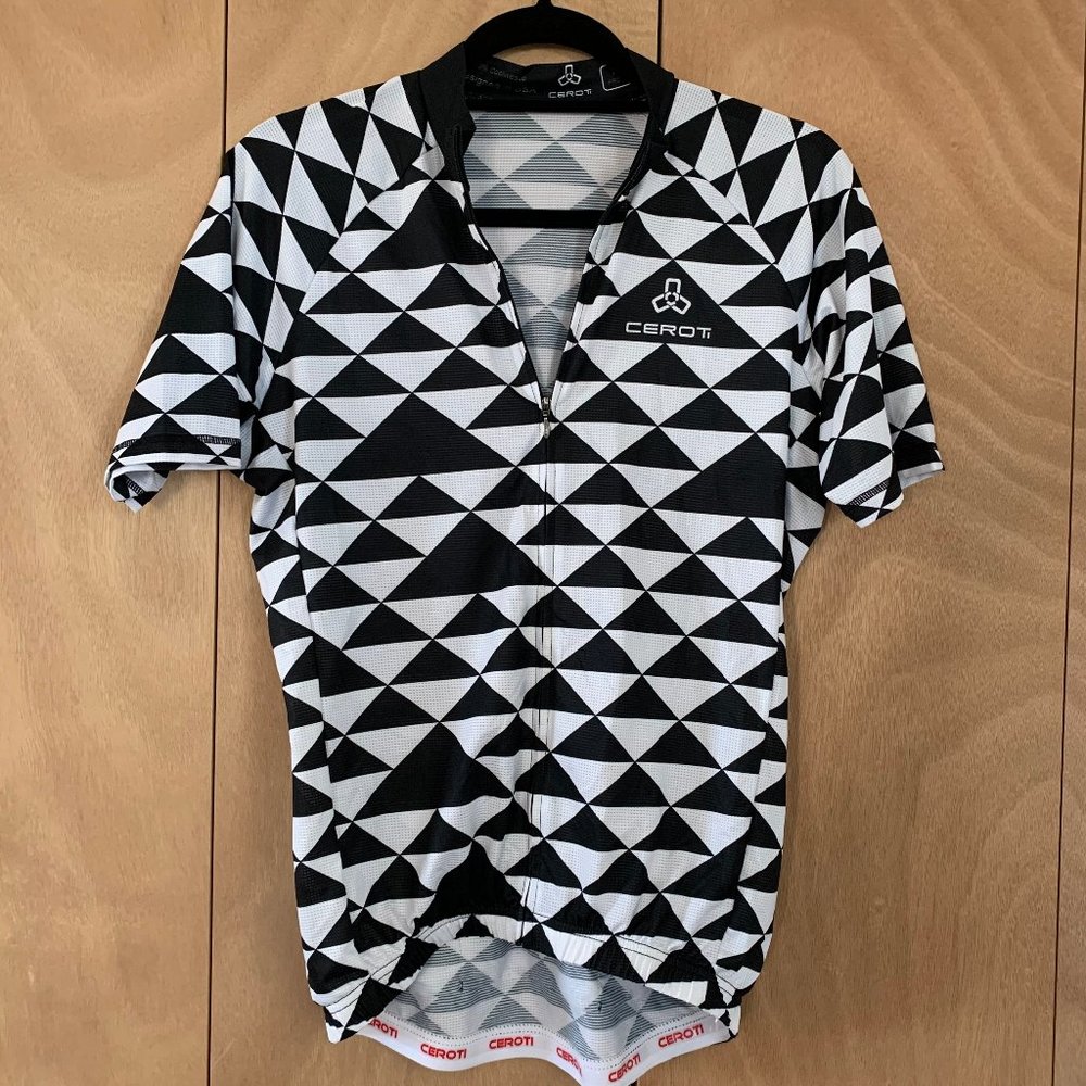 Ceroti Men's Race Cut Short Sleeve Jersey